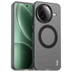 For Redmi K80 5G / POCO F7 Pro 5G IMAK Chocolate Series TPU + PET MagSafe Phone Case(Black)