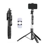 Lenovo Thinkplus H18B Flagship Stainless Steel Bluetooth Selfie Stick with Dual Fill Light, 1.8m(Black)