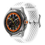 For Xiaomi Watch S4 Sport Kalebol 22mm Silicone Strap(White)