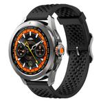 For Xiaomi Watch S4 Sport Kalebol 22mm Silicone Strap(Black)