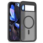 For Google Pixel 10 Pro XL Skin Feel TPU Hybrid PC MagSafe Phone Case(Black)