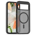 For Google Pixel 10 / 10 Pro Skin Feel TPU Hybrid PC MagSafe Phone Case(Black)