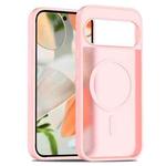 For Google Pixel 10 / 10 Pro Skin Feel TPU Hybrid PC MagSafe Phone Case(Pink)