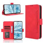 For Cubot A20 Skin Feel Calf Texture Card Slots Leather Phone Case(Red)