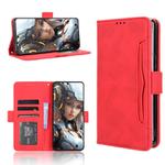 For Cubot Max 5 Skin Feel Calf Texture Card Slots Leather Phone Case(Red)
