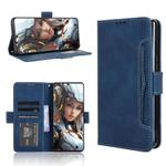For Cubot Max 5 Skin Feel Calf Texture Card Slots Leather Phone Case(Blue)