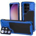 For Samsung Galaxy S23 Ultra 5G MagSafe Shockproof Life Waterproof Dustproof Metal Phone Case(Blue)