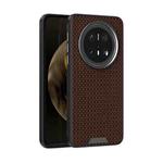 For Huawei Mate 70 ABEEL Ruyi Pattern 6D Micro Relief MagSafe Leather Phone Case(Brown)