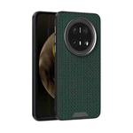 For Huawei Mate 70 ABEEL Ruyi Pattern 6D Micro Relief MagSafe Leather Phone Case(Green)