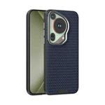 For Huawei Pura 70 Ultra ABEEL Ruyi Pattern 6D Micro Relief MagSafe Leather Phone Case(Blue)