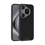 For Huawei Pura 70 ABEEL Ruyi Pattern 6D Micro Relief MagSafe Leather Phone Case(Black)