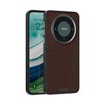 For Huawei Mate 60 Pro / 60 Pro+ ABEEL Ruyi Pattern 6D Micro Relief MagSafe Leather Phone Case(Brown)