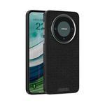 For Huawei Mate 60 ABEEL Ruyi Pattern 6D Micro Relief MagSafe Leather Phone Case(Black)