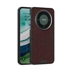 For Huawei Mate 60 ABEEL Ruyi Pattern 6D Micro Relief MagSafe Leather Phone Case(Brown)