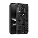 For Huawei nova 14 Ultra ABEEL Ruyi Pattern 6D Micro Relief MagSafe Leather Phone Case(Black)
