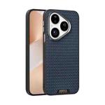 For Huawei Pura 80 5G ABEEL Ruyi Pattern 6D Micro Relief MagSafe Leather Phone Case(Blue)