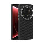 For Xiaomi 15 Ultra ABEEL C Carbon Fiber Series 6D Micro Relief MagSafe Phone Case(Black)