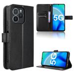 For Fossibot S1 5G Diamond Texture Leather Phone Case(Black)