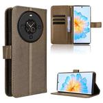 For Fossibot S3 Pro Diamond Texture Leather Phone Case(Brown)