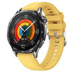 Kalebol 22mm Universal Silicone Watch Strap(Yellow)