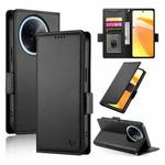 For vivo Y39 5G Side Buckle Magnetic Frosted Leather Phone Case(Black)