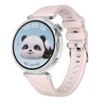 Kalebol 18mm Universal Diamond Embossed Silicone Strap(Pink)