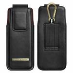 PULOKA PU Folding Phone Waist Bag(Black)