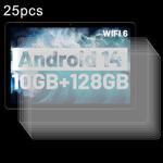 For UGRIHACH A7 11 25pcs 9H 0.3mm Explosion-proof Tempered Glass Film
