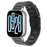 22mm Three-beads Magnetic Steel Watch Band(Black)