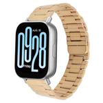20mm Three-beads Magnetic Steel Watch Band(Gold)