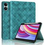 For Xiaomi Redmi Pad Pro 12.1 2024 Rhombus Embossing Leather Tablet Case(Green)