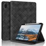For Honor Pad X8a / X9 2024 Rhombus Embossing Leather Tablet Case(Black)