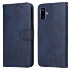 For Samsung Galaxy F06 5G / M06 5G Classic Calf Texture Flip Leather Phone Case(Blue)