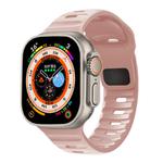 For Apple Watch 42mm / 41mm / 40mm / 38mm Kalebol Sport Silicone Strap(Pink Sand)