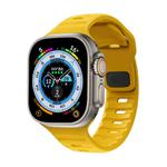 For Apple Watch 42mm / 41mm / 40mm / 38mm Kalebol Sport Silicone Strap(Yellow)