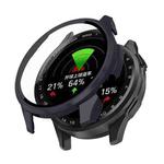 For Garmin Approach S50 Tempered Film Integrated PC Watch Protective Case(Ink Blue)