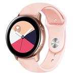 Kalebol 20mm Universal Reverse Buckle Silicone Watch Band(Rose Gold)
