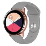 Kalebol 20mm Universal Reverse Buckle Silicone Watch Band(Grey)