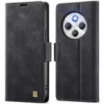 For Redmi 14C 5G AutSpace A11 Side Buckle MagSafe Magnetic RFID Phone Leather Case(Black)