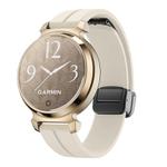 For Garmin Lily 2 14mm Kalebol Magnetic Buckle Silicone Strap(Starlight)