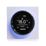 BHT-2007-P16-GC Boiler Heating 1.6 inch TFT Color Screen Threaded Knob Thermostat(White Black)