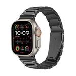 For Apple Watch 46mm / 49mm / 45mm / 44mm Kalebol Tooling Metal Zinc Alloy Watch Band(Black)