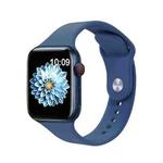 For Apple Watch 46mm / 49mm / 45mm / 44mm Kalebol Reverse Buckle Silicone Watch Band(Blue)