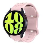 22mm Kalebol Leopard Print Butterfly Buckle Silicone Watch Band(Pink)