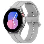 Kalebol 20mm Grooved Silicone Strap(Light Grey)