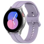 Kalebol 20mm Grooved Silicone Strap(Light Purple)