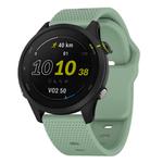 22mm Kalebol Dot Studded Buckle Silicone Watch Band(Teal)