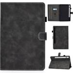 For Samsung Galaxy Tab S8 / Galaxy Tab S7 T870 Cowhide Texture Horizontal Flip Leather Case with Holder & Card Slots & Sleep / Wake-up Function(Gray)