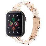 For Apple Watch 42mm / 41mm / 40mm / 38mm Oval Resin Watch Band(Nougat)