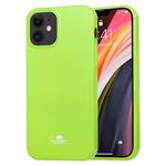 For iPhone 12 mini GOOSPERY JELLY TPU Shockproof and Scratch Protective Case(Green)